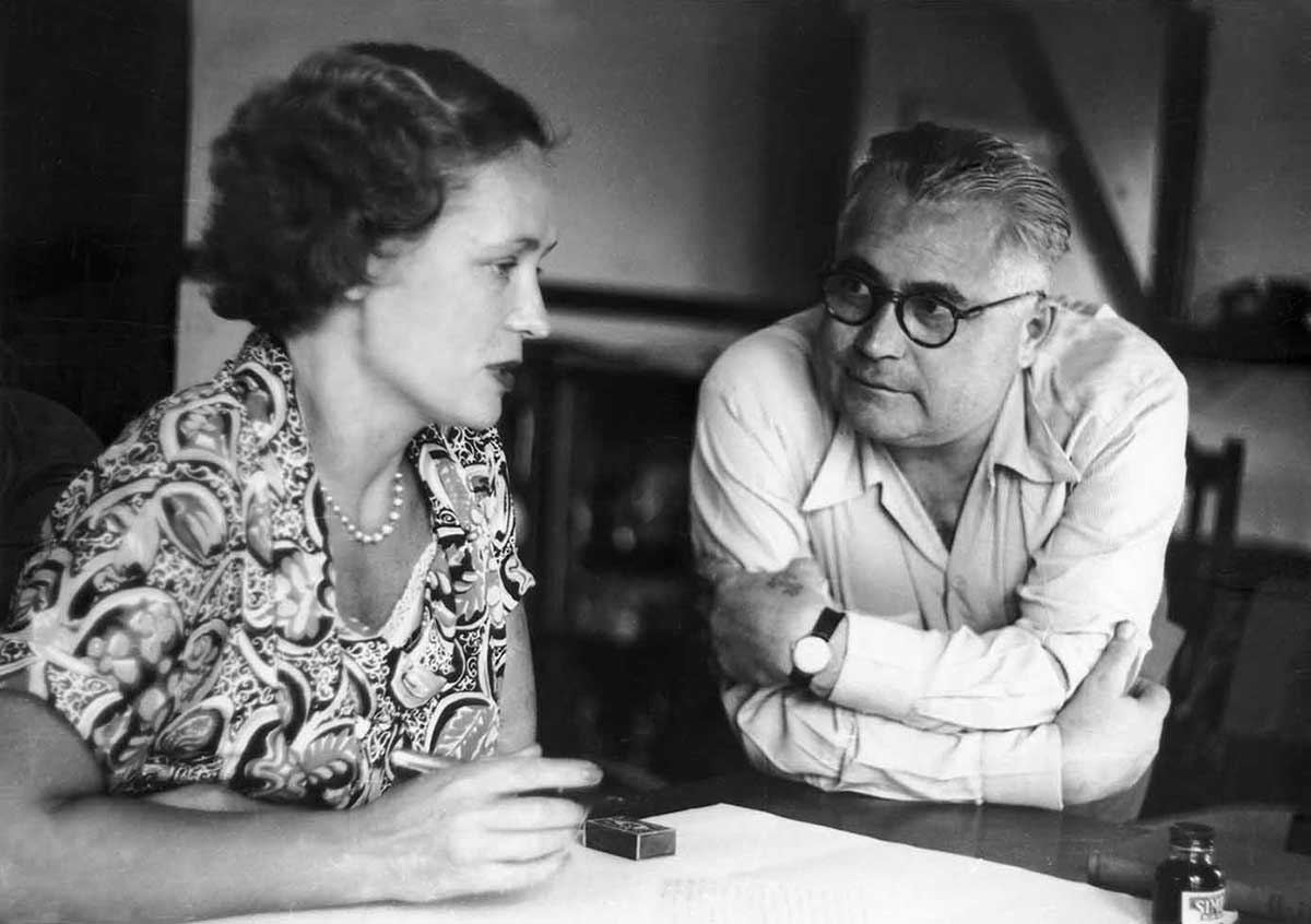 Evdokia and Vladimir Petrov, Sydney (courtesy of Naional Museum Australia)