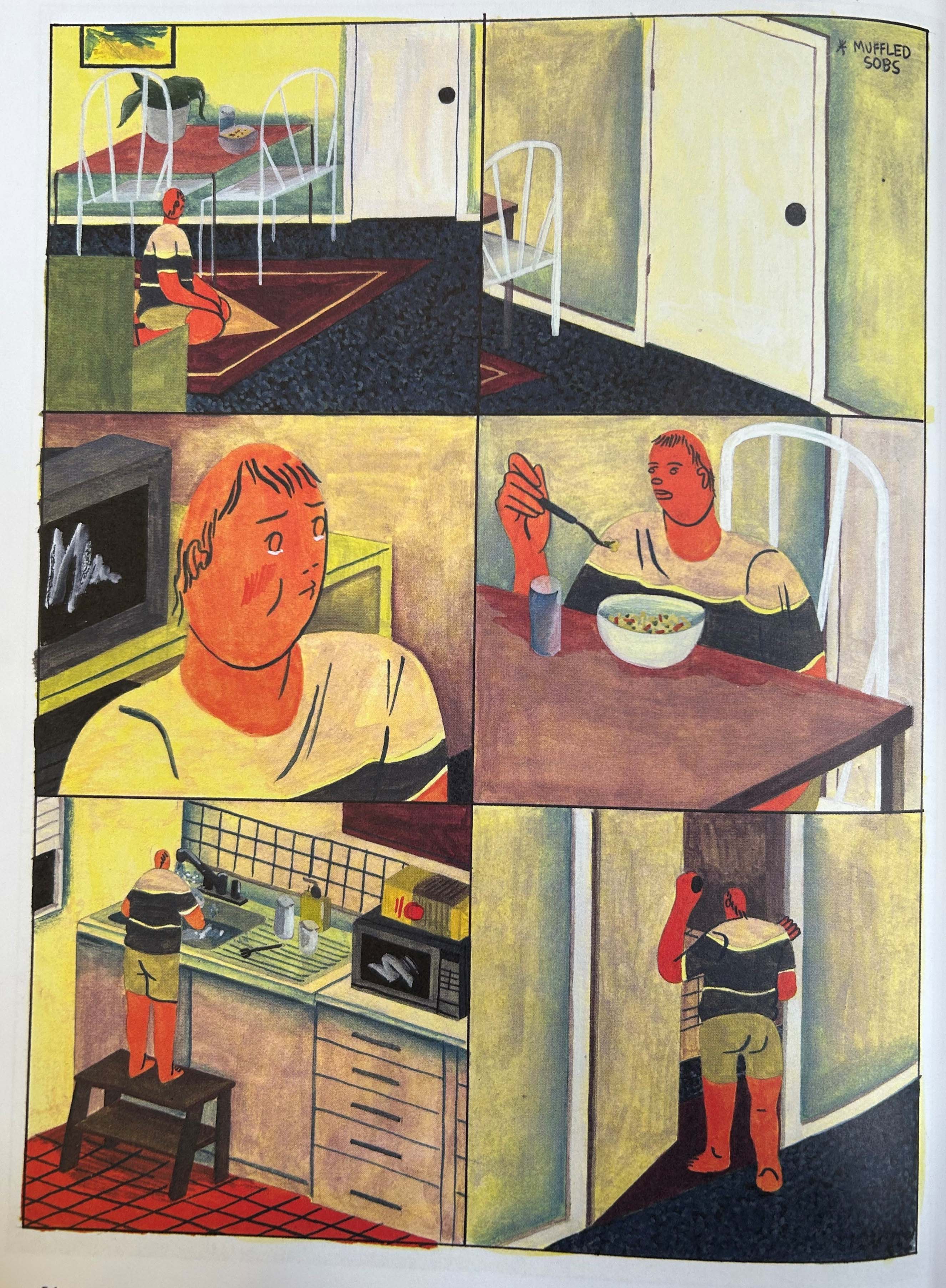 A page from Men I Trust by Tommi Parrish