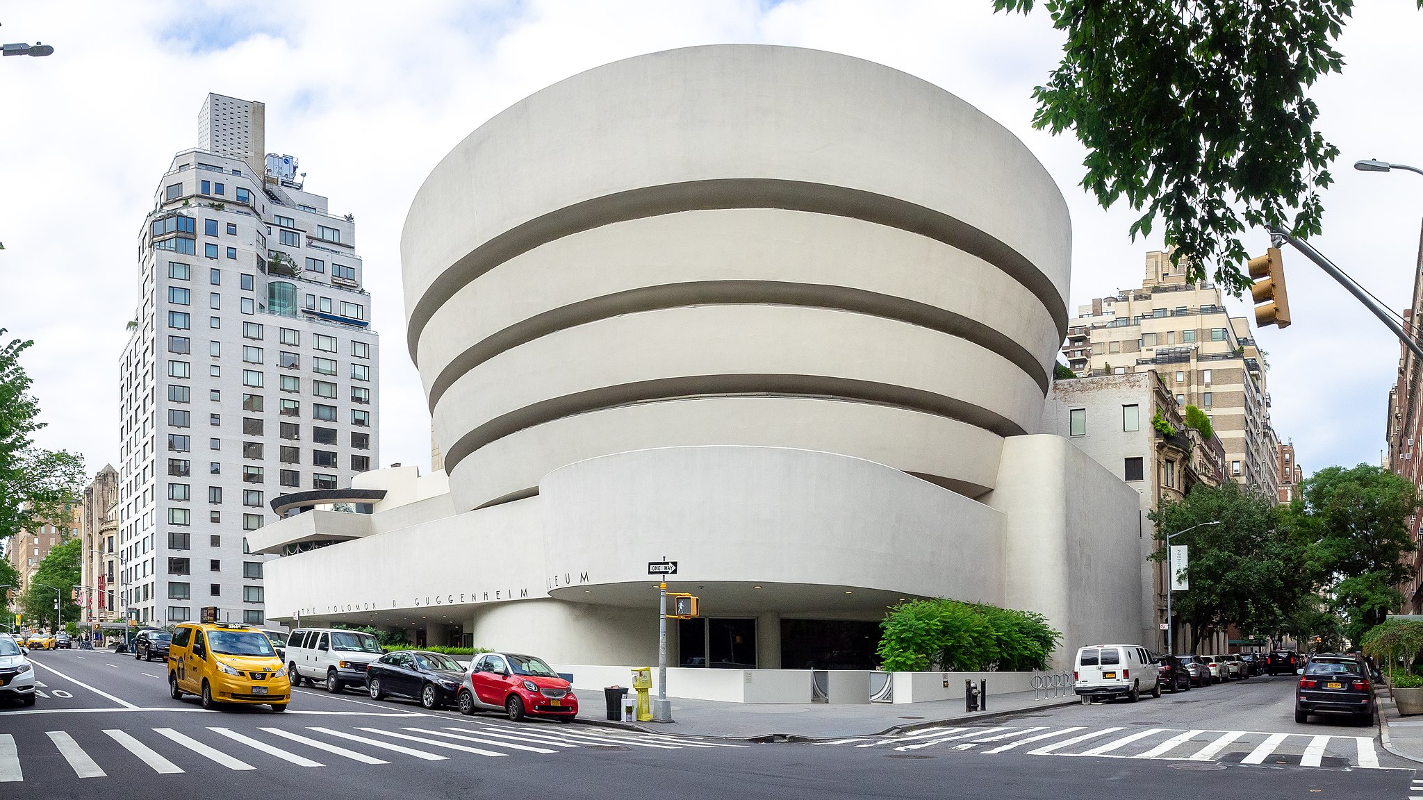 The Guggenheim (photograph by Ajay Suresh, Solomon R. Guggenheim Museum via Wikimedia Commons)