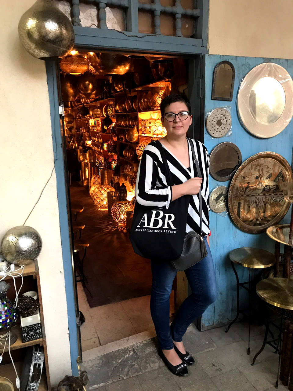 ABR Fellow Beejay Silcox in Cairo, Egypt (November, 2018)