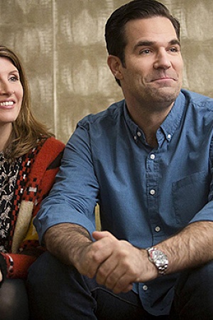 Sharon Hogan and Rob Delaney in Catastrophe