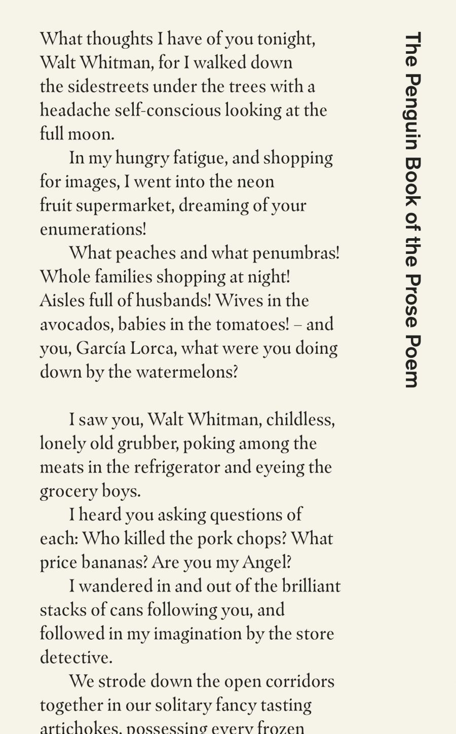 John Hawke reviews The Penguin Book of the Prose Poem by Jeremy Noel-Tod