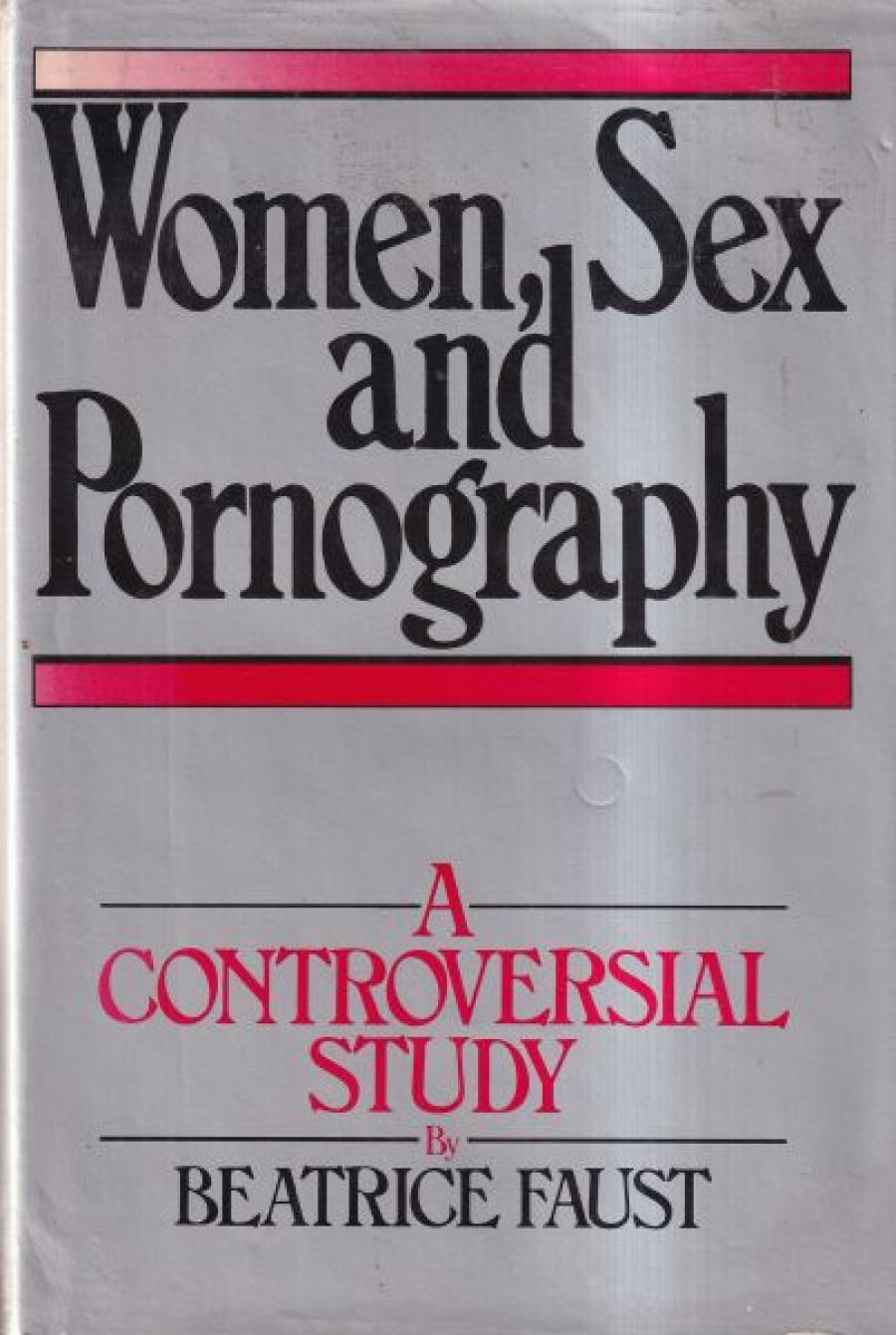 Margaret Smith reviews ‘Women Sex and Pornography’ by Beatrice Faust