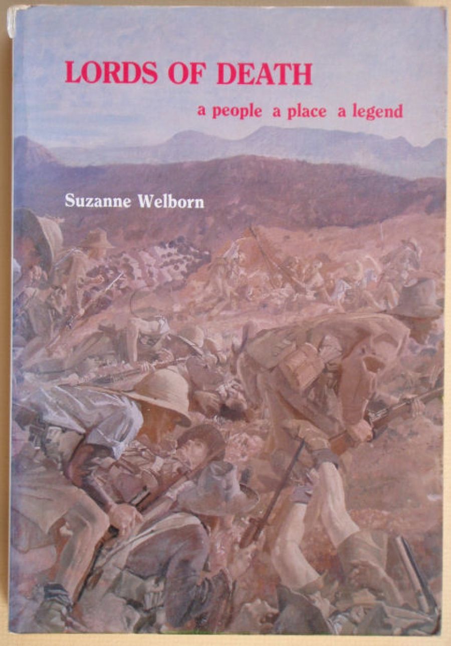 Bill Gammage reviews Lords of Death by Suzanne Welborn