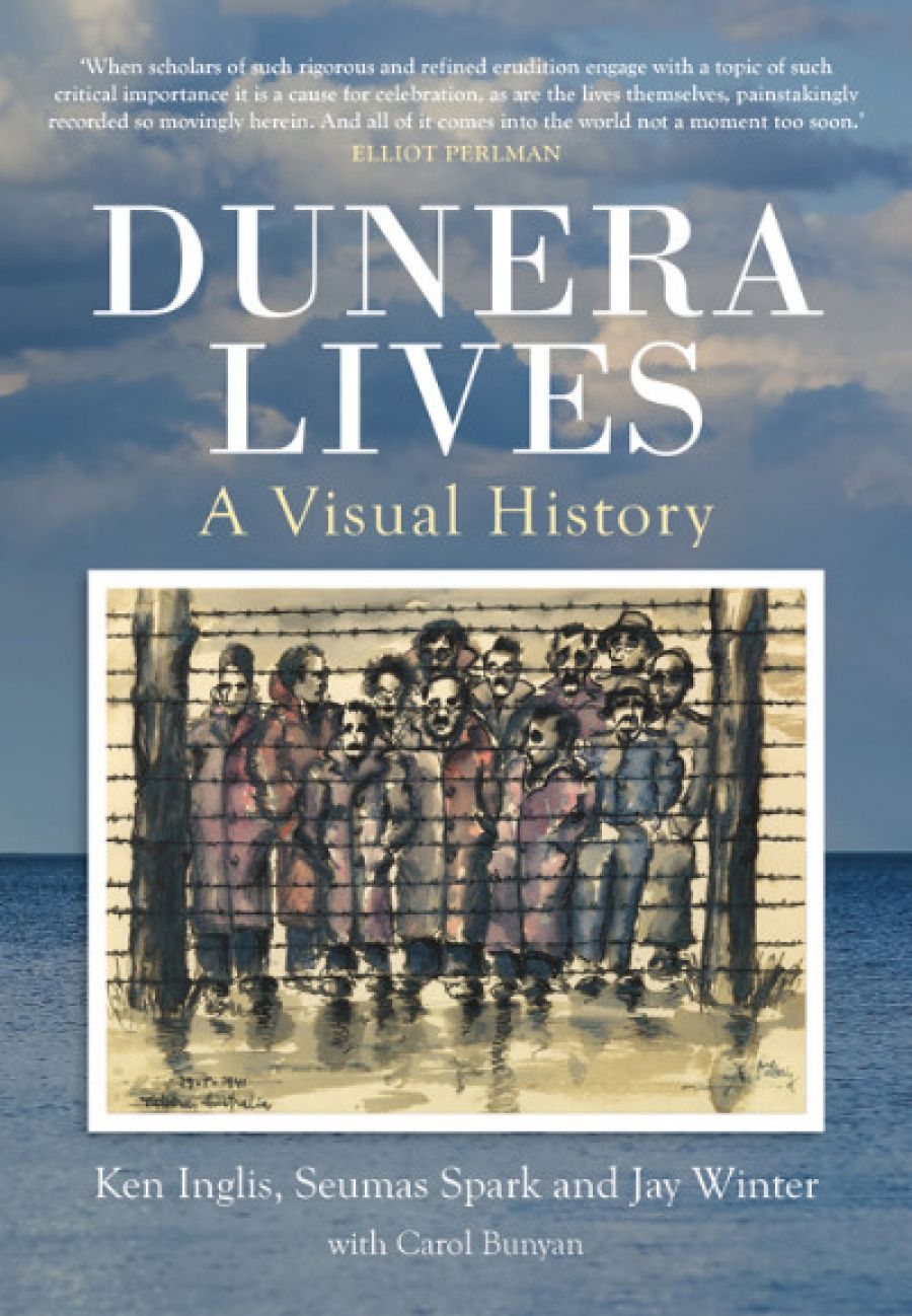 Astrid Edwards reviews Dunera Lives: Volume 1: A visual history by Ken Inglis, Seumas Spark, and Jay Winter with Carol Bunyan