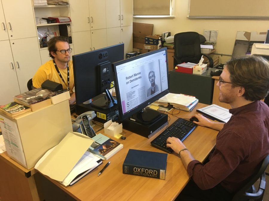 Q&A with Monash intern Bernd Faveere