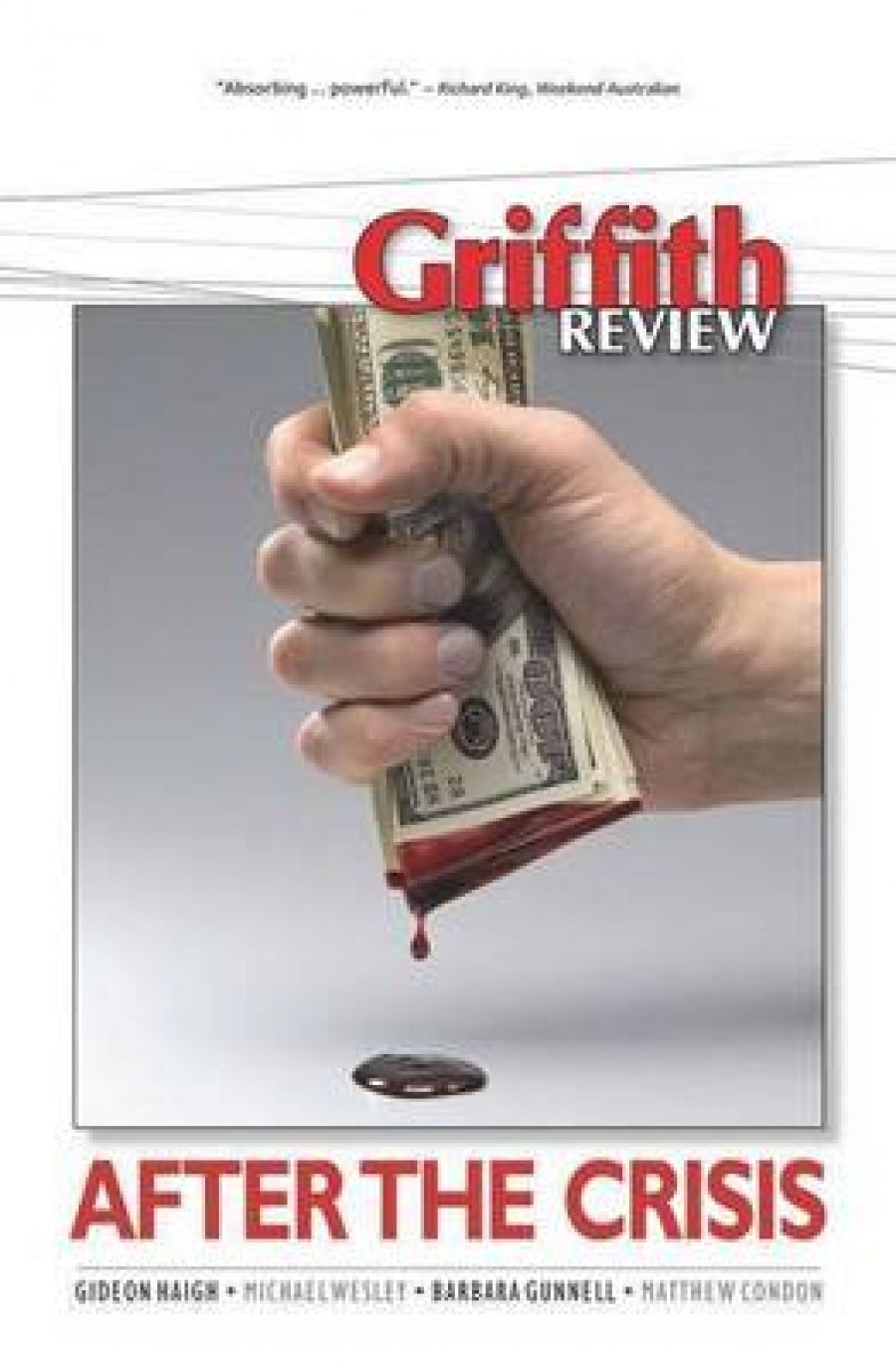 Jay Daniel Thompson reviews ‘Griffith Review 25: After the crisis’ edited by Julianne Schultz