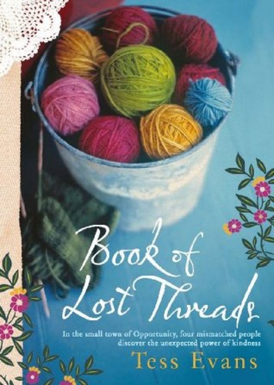 Susan Gorgioski reviews Book of Lost Threads by Tess Evans