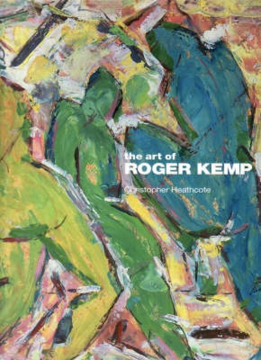 Sarah Scott reviews The Art of Roger Kemp: A quest for enlightenment by Christopher Heathcote