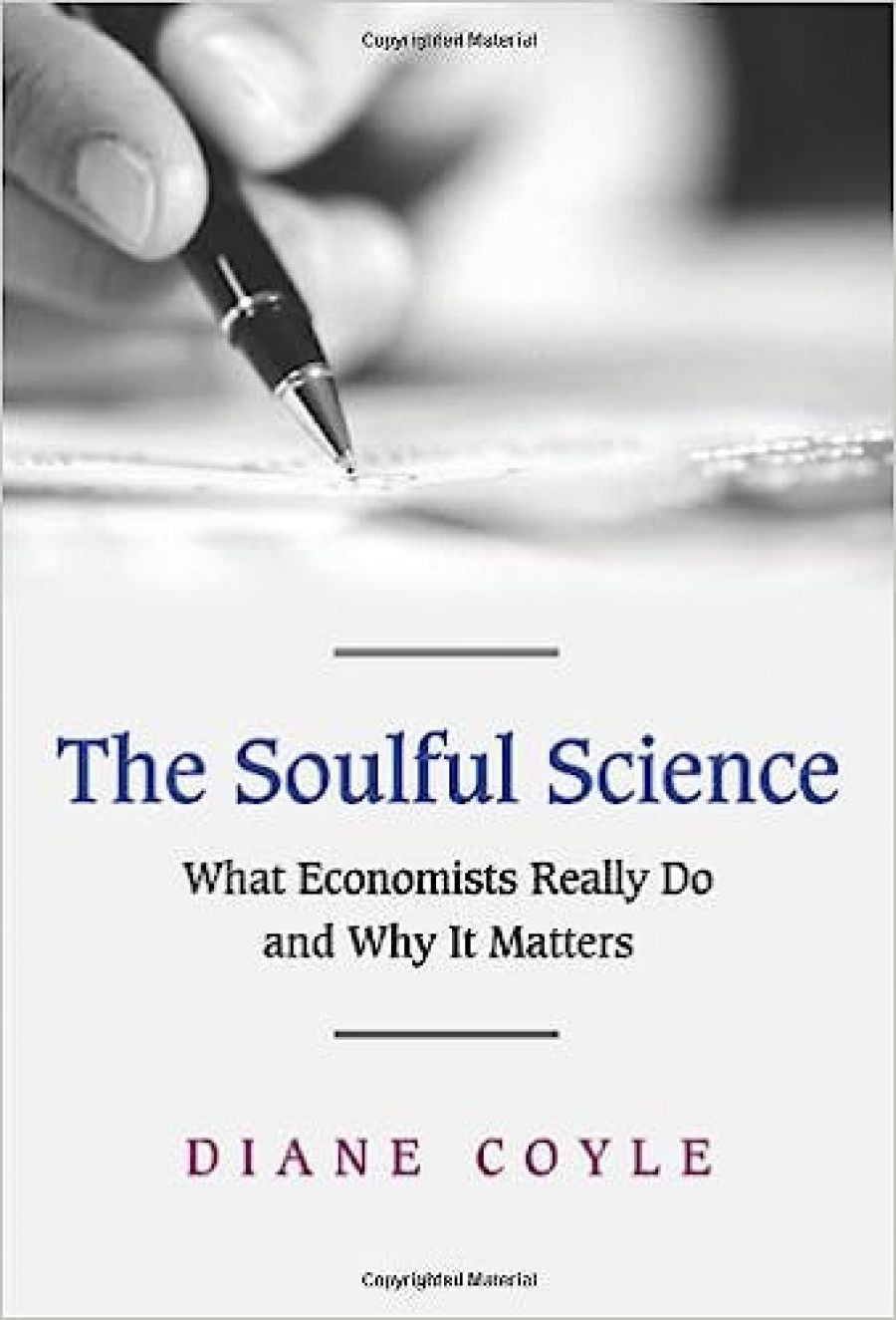 Peter McLennan reviews The Soulful Science by Diane Coyle