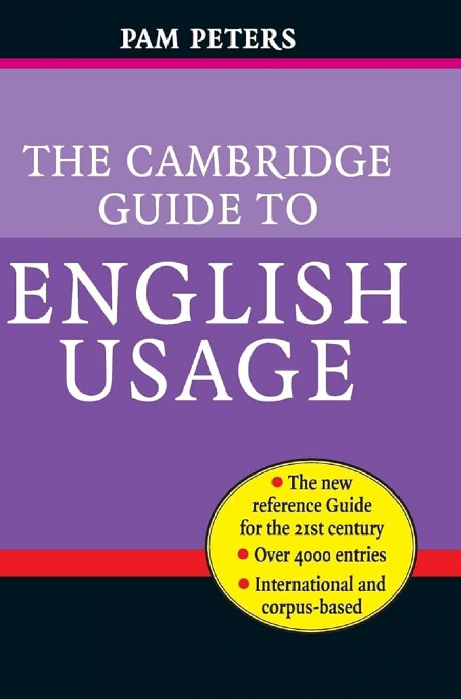 Frederick Ludowyk reviews The Cambridge Guide to English Usage by Pam Peters