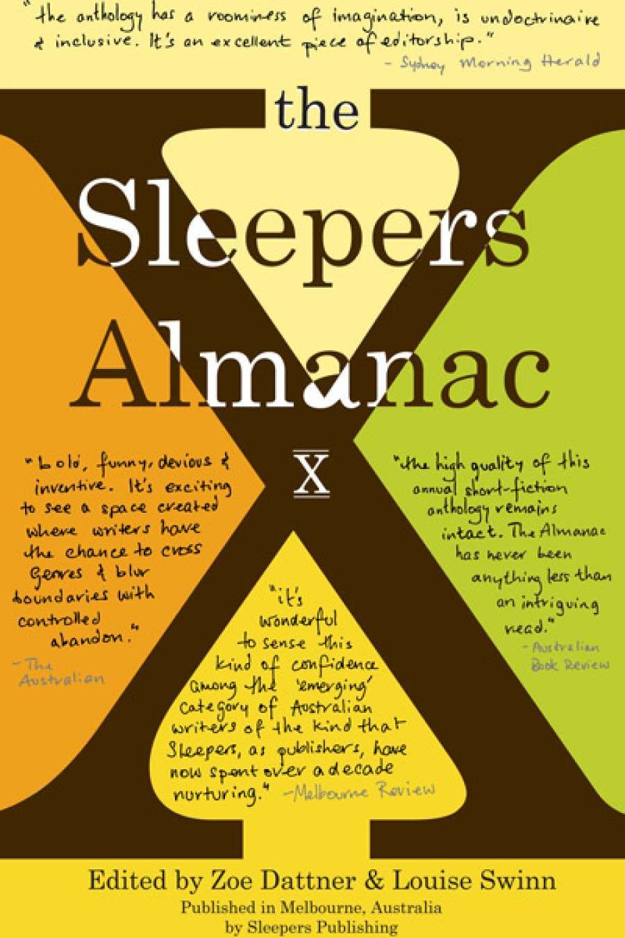 Jenni Kauppi reviews The Sleepers Almanac X edited by Zoe Dattner and Louise Swinn