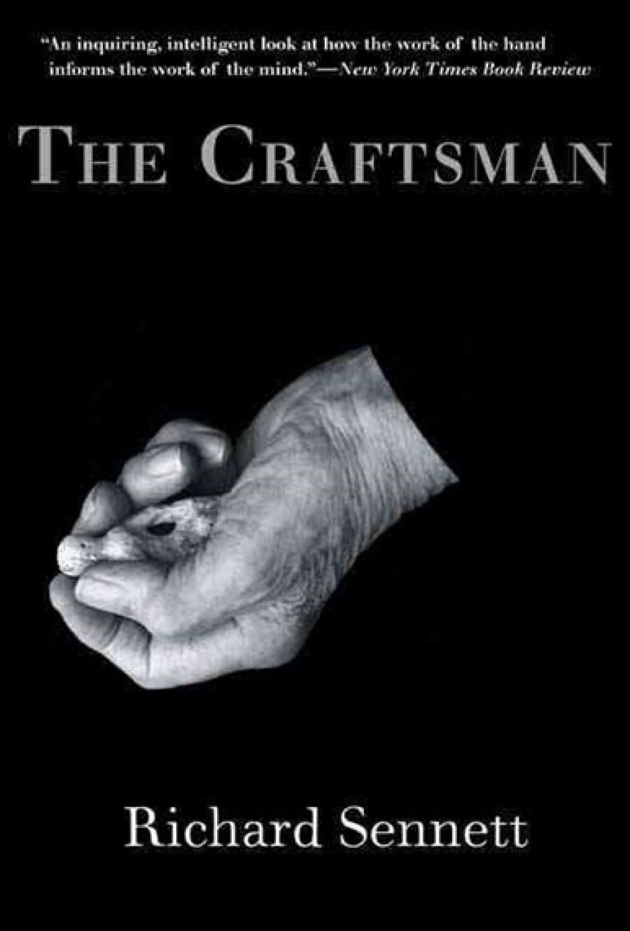 Hugo Bowne-Anderson reviews The Craftsman by Richard Sennett