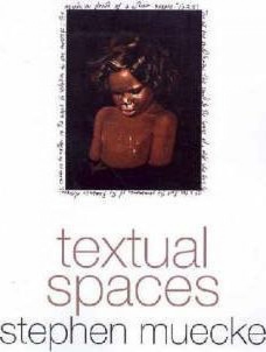 David Goodman reviews Textual Spaces: Aboriginality and cultural studies by Stephen Muecke