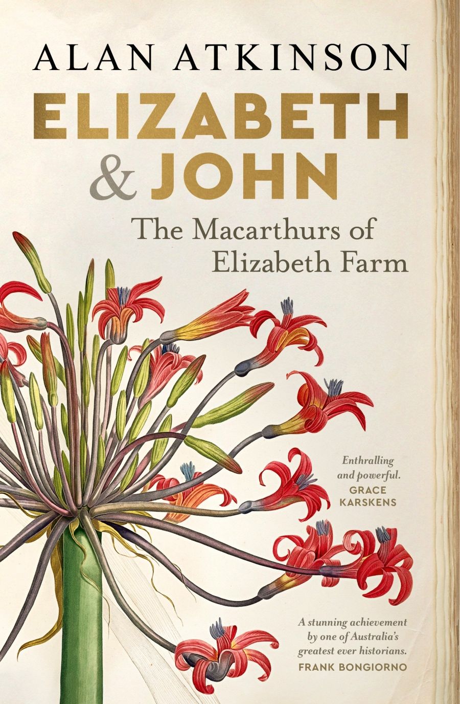Penny Russell reviews Elizabeth and John: The Macarthurs of Elizabeth Farm by Alan Atkinson