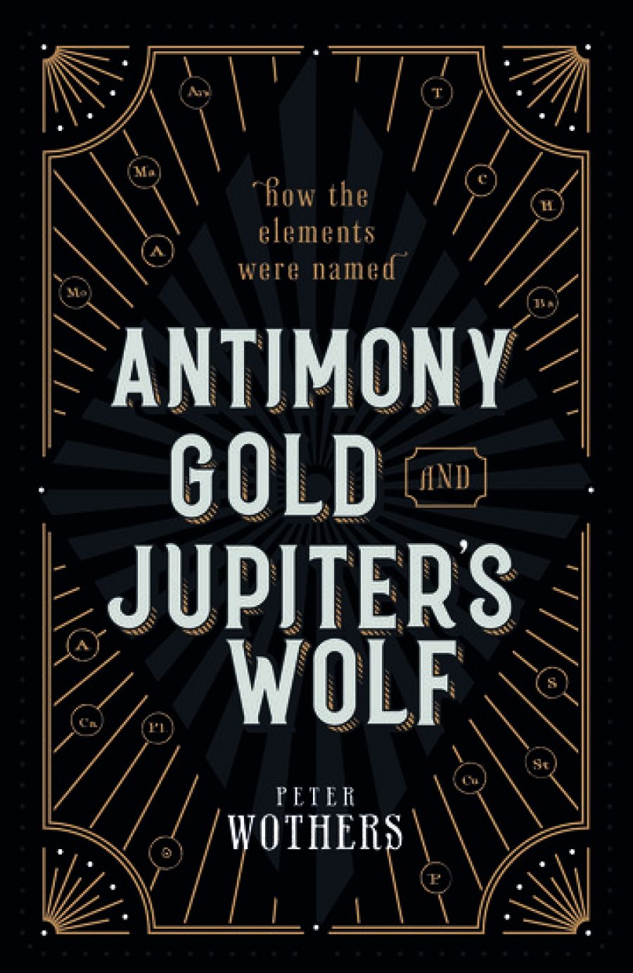 Robyn Arianrhod reviews Antimony, Gold, and Jupiter’s Wolf: How the elements were named by Peter Wothers