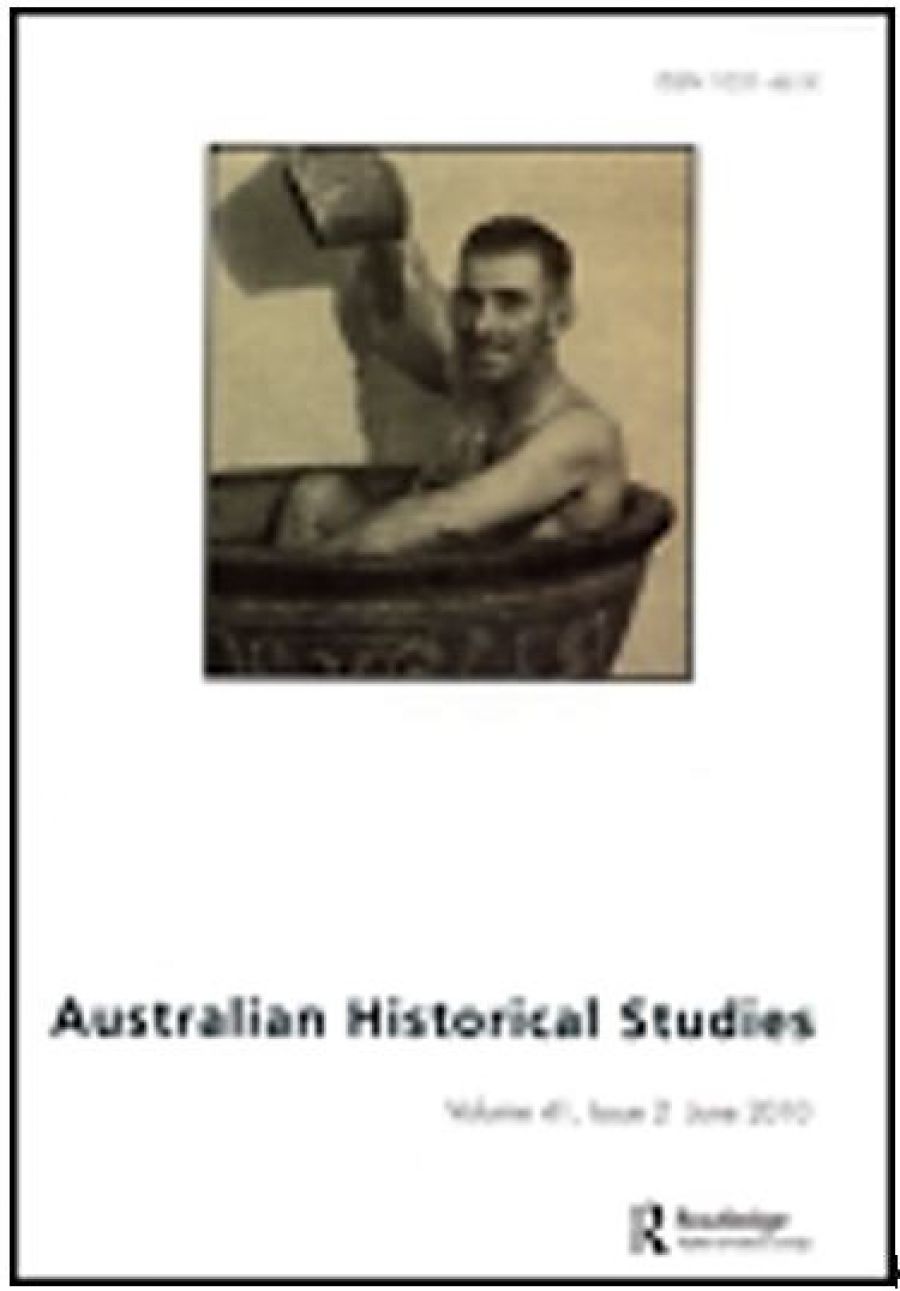 Travis Cutler reviews Australian Historical Studies: Histories of Sexuality, Vol. 36, No. 126 edited by Joy Damousi, and Australian Journal of Politics and History, Vol. 51, No. 2 edited by Andrew G. Bonnell and Ian Ward