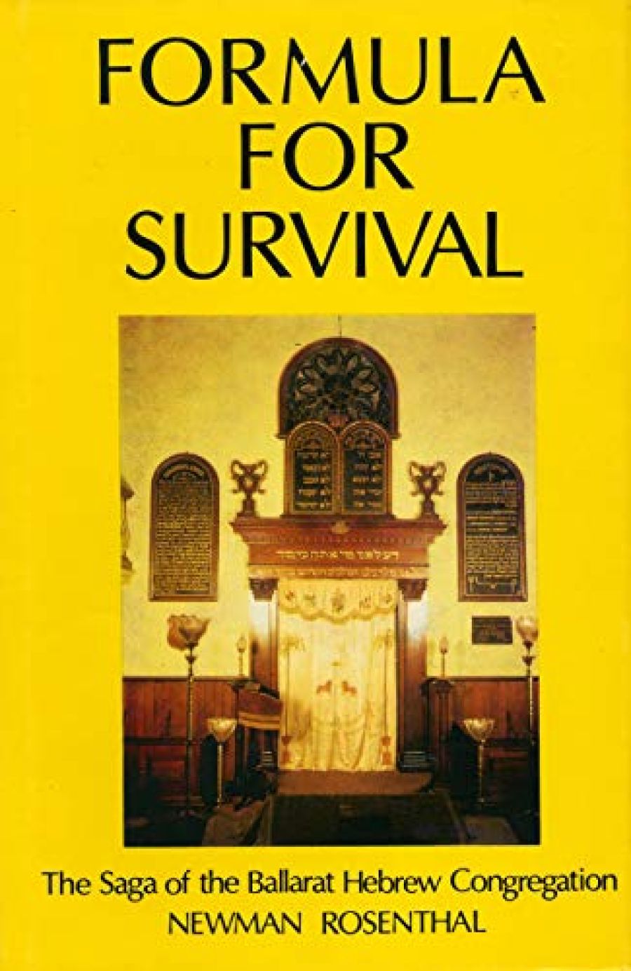 Austin McCallum reviews Formula for Survival by Newman Rosenthal