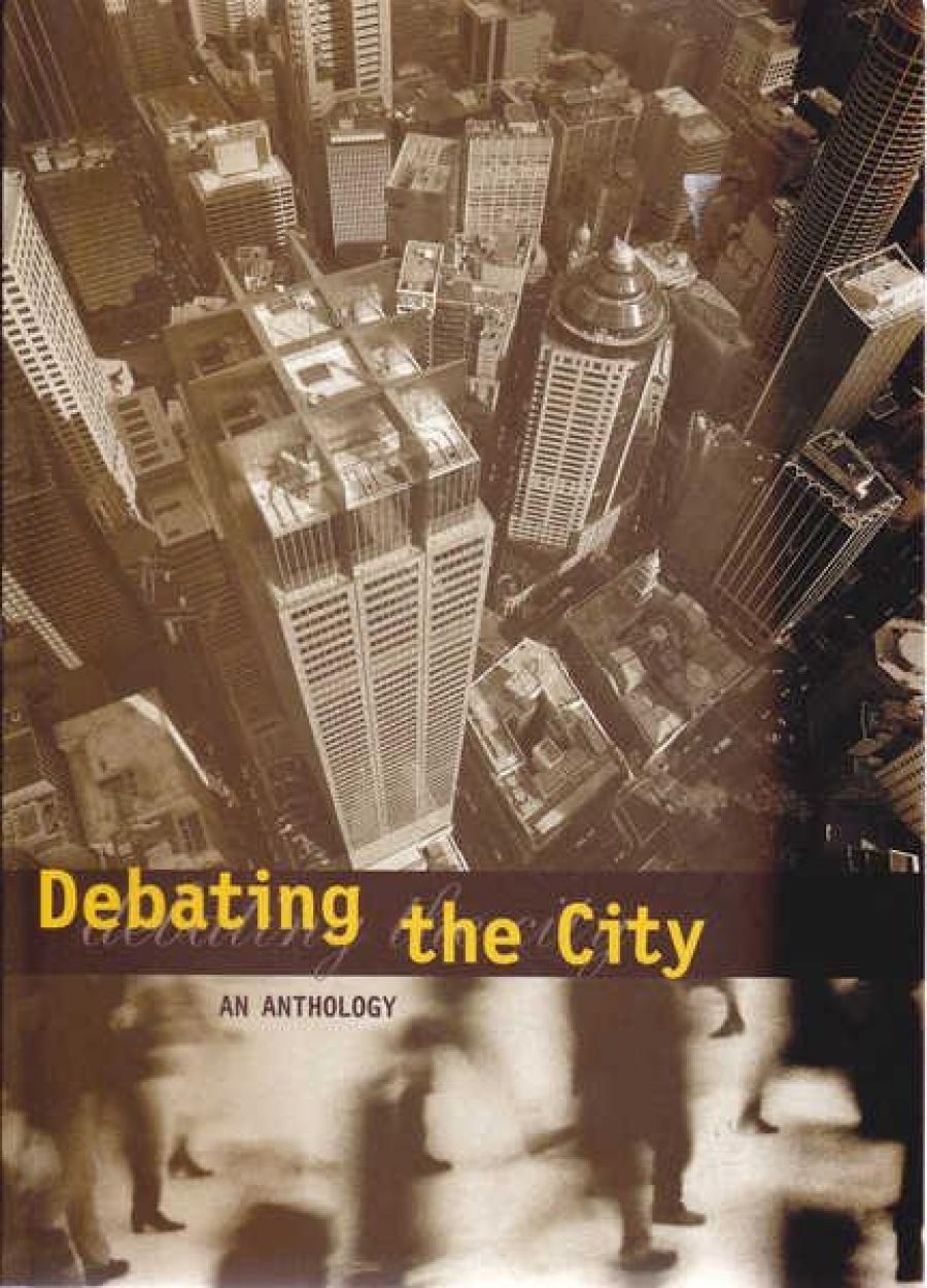 John McPhee reviews Debating the City edited by Jennifer Barrett and Caroline Butler-Bowden